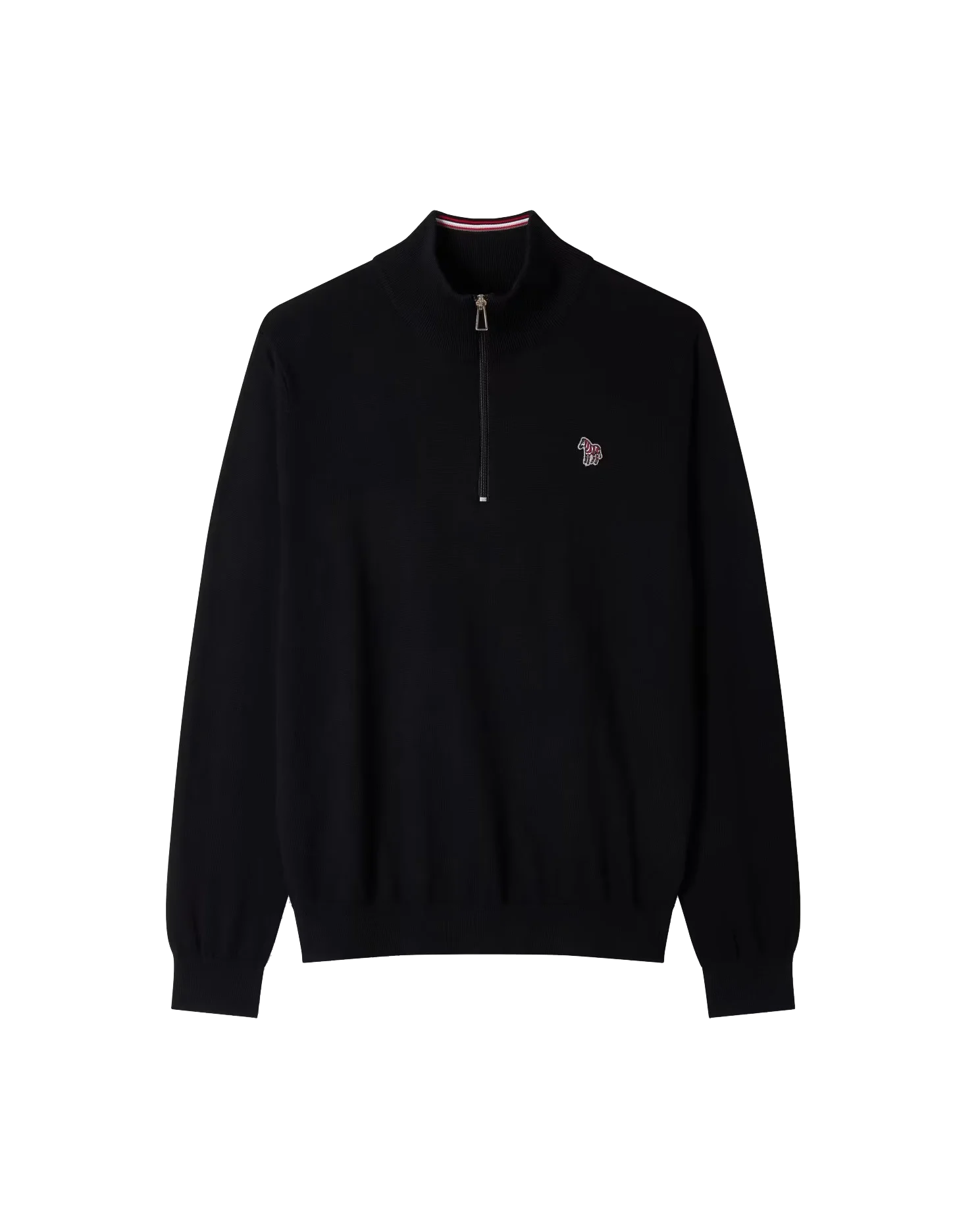 Paul Smith For Manchester United - Black Quarter-Zip Zebra Logo Sweater
 £170.00 