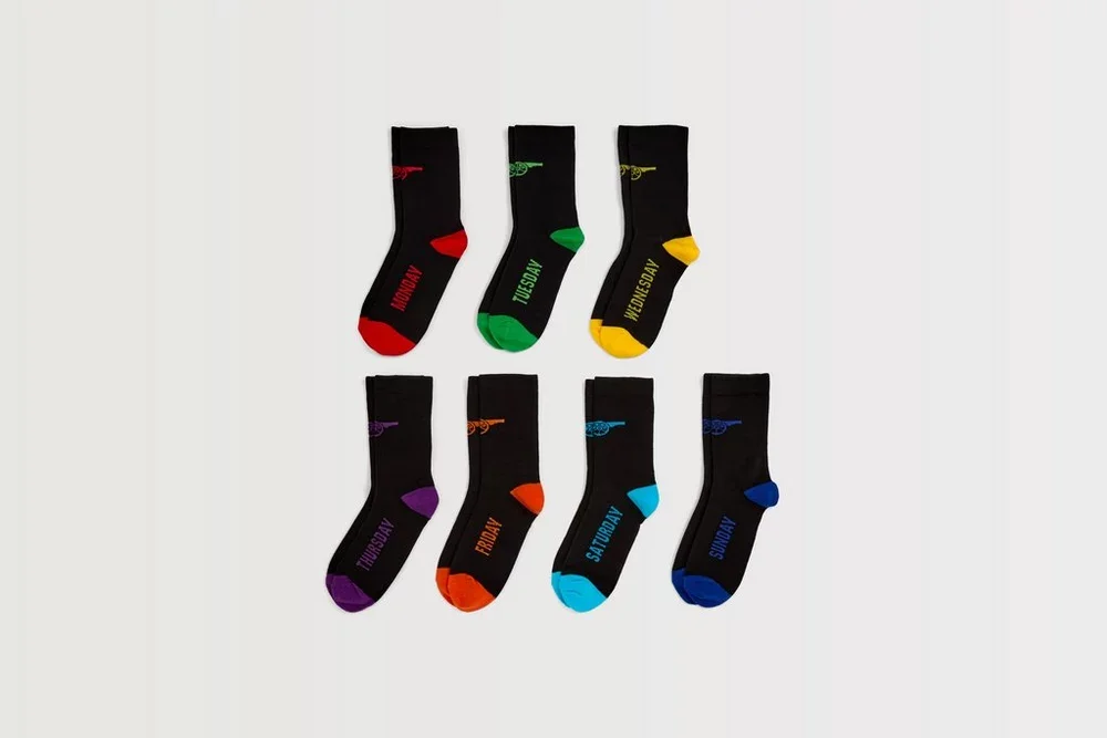 Arsenal 7 Day Socks
 £17.50  