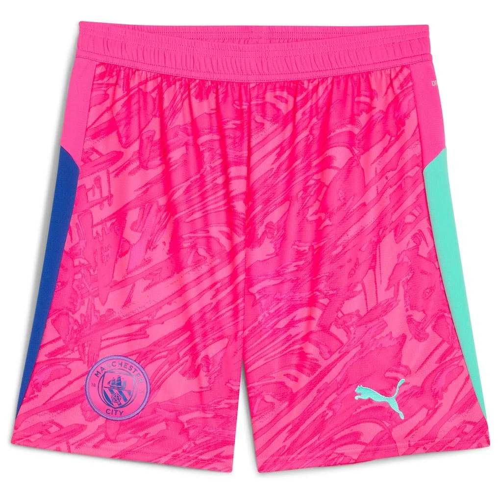 Manchester City FC PUMA Goalkeeper Shorts 2025-26 - Pink
 £28.00 