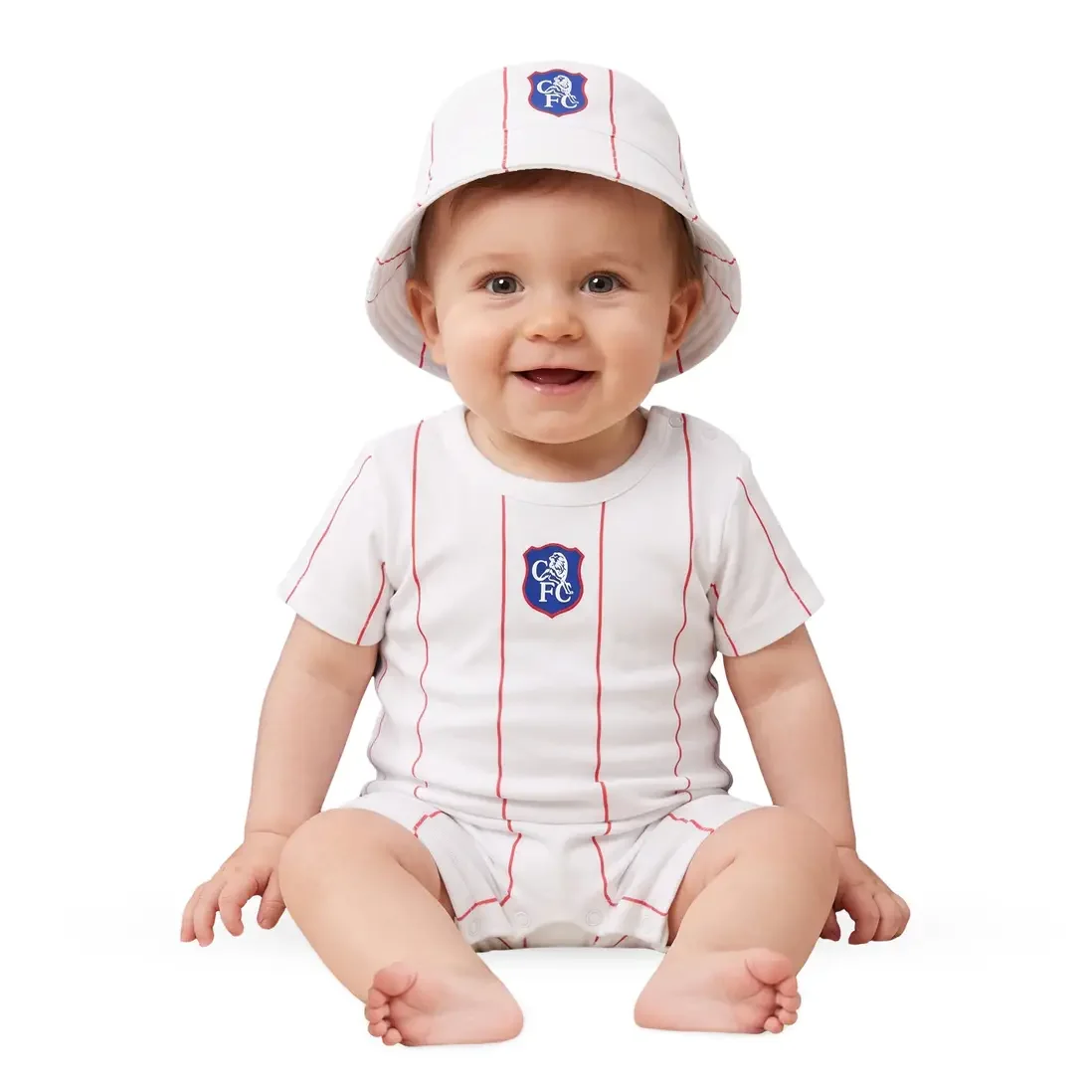Chelsea FC Baby Romper & Bucket Hat Set
 £22.99  