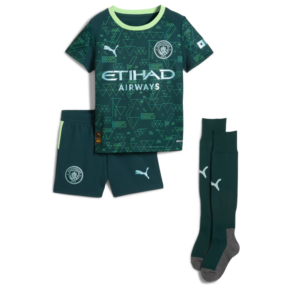 Manchester City PUMA Fourth Minikit 2025-26 - £60.00