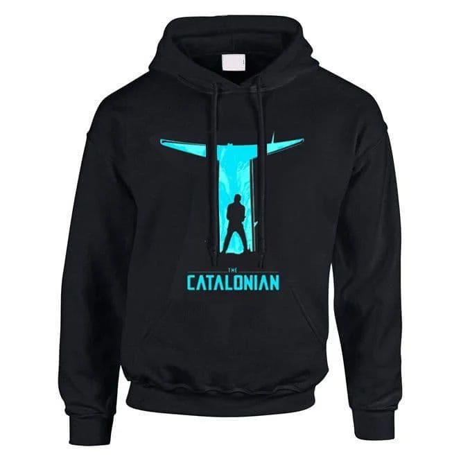 Catalonian Black Hoodie - £39.99