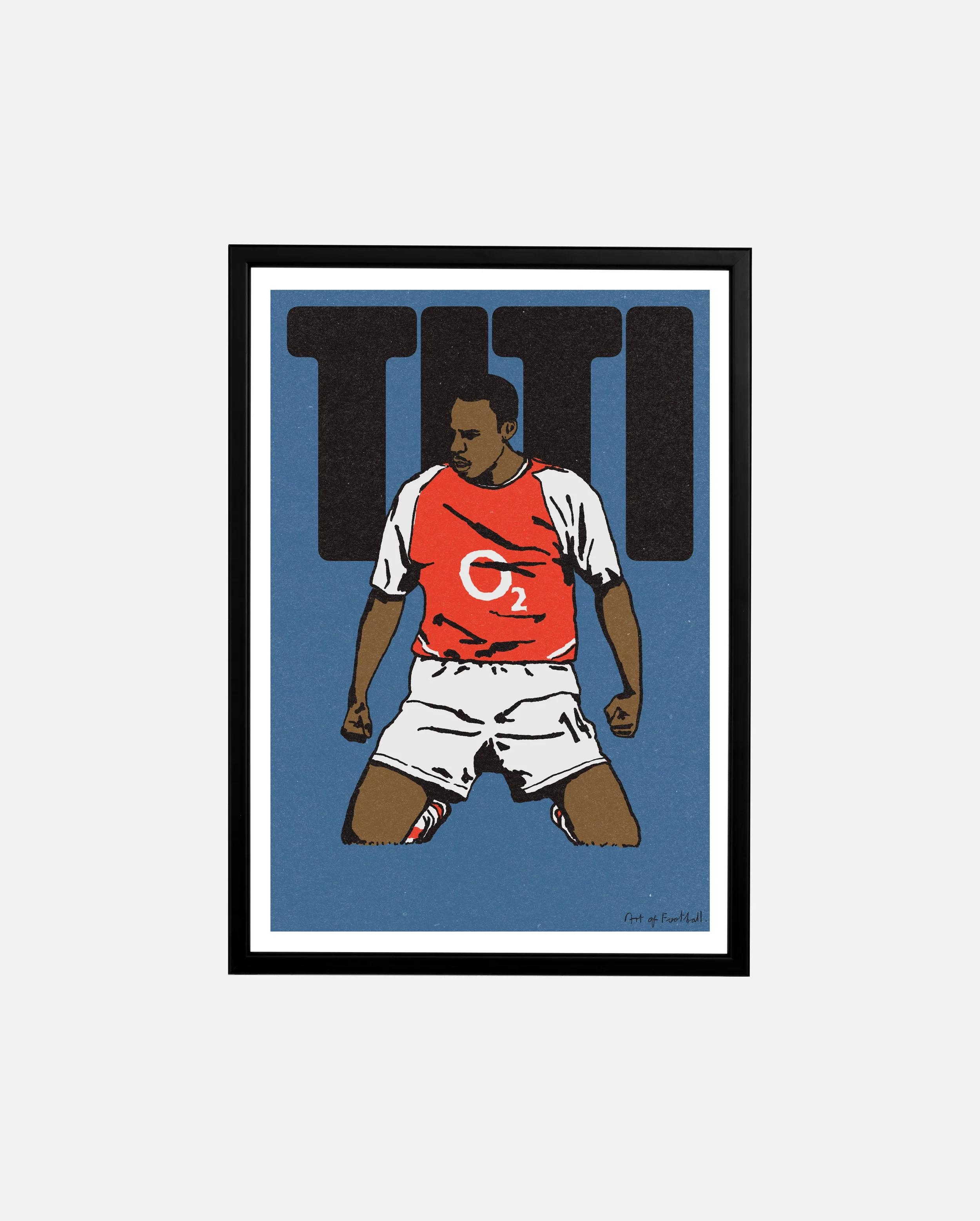 Arsenal Titi Print | A1 Unframed - £65.00