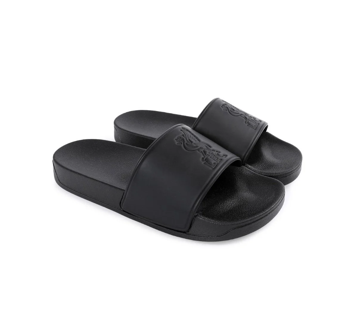LFC Juniors Sliders Black - £14.00