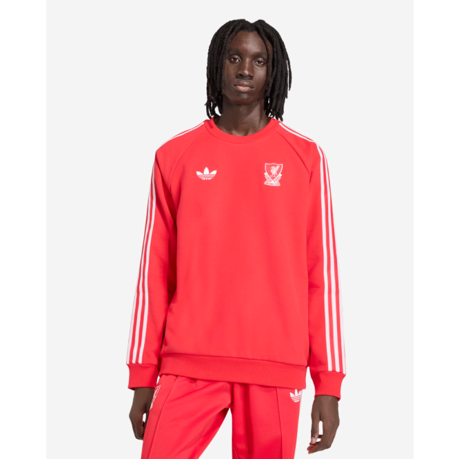 LFC adidas Originals Mens Sweatshirt Red - £70.00