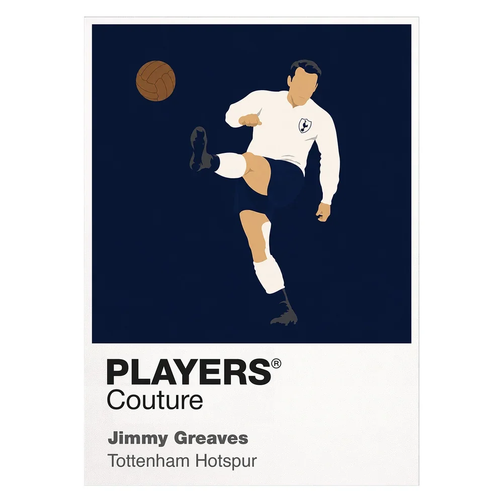 Jimmy Greaves Tottenham Hotspur Icon Frame Men's T-Shirt
 £29.99 