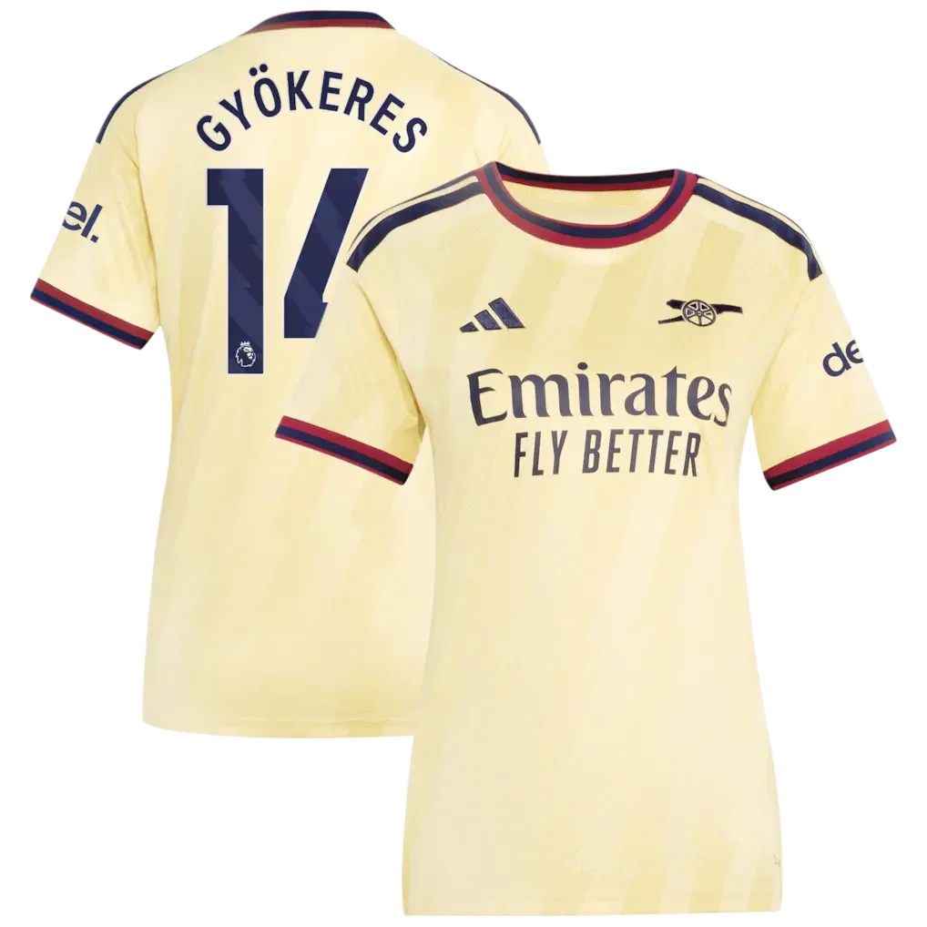 Arsenal FC adidas Third Shirt 2026-27 - Gyökeres Womens
  £120.00 