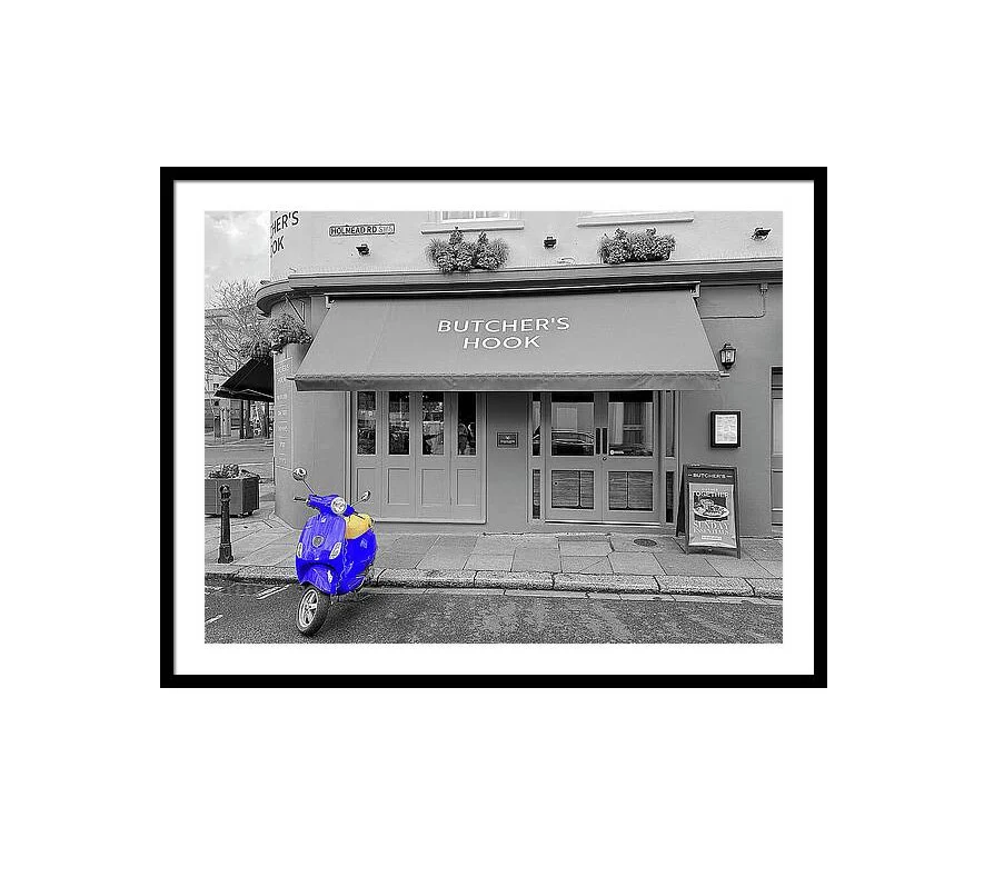 Butcher's Hook Chelsea FC Framed Print 36" x 27"
 £195.86 