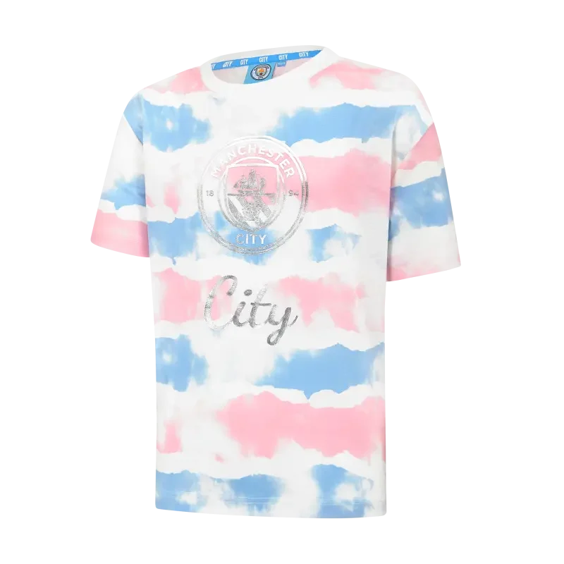 Girls’ Manchester City Tie Dye T-Shirt - £17.00