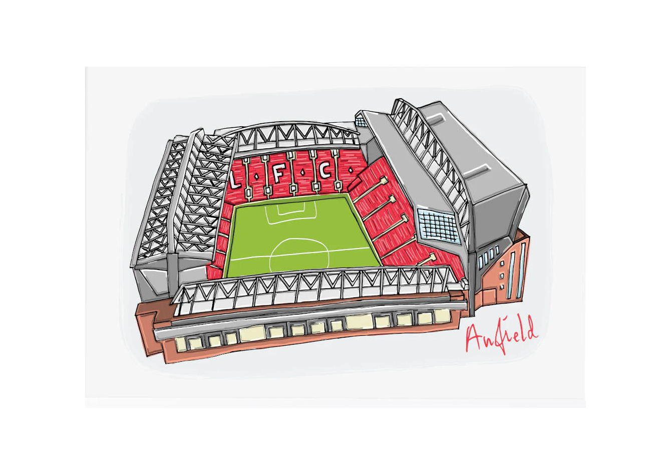 Liverpool FC Anfield Stadium Print - £18.00