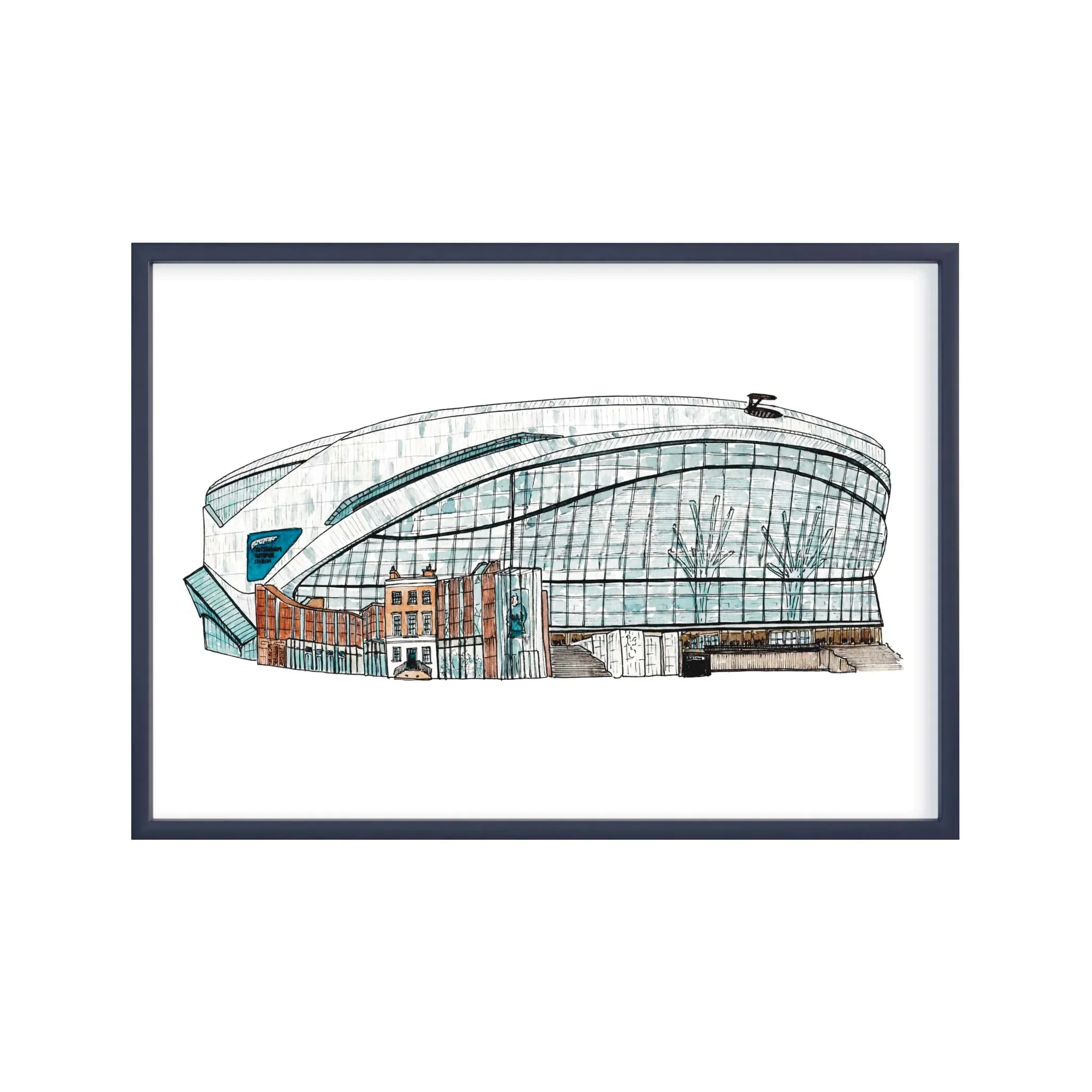 Tottenham Hotspur FC Art Print | Tottenham Hotspur Stadium | A5 Wall Art - £12.00