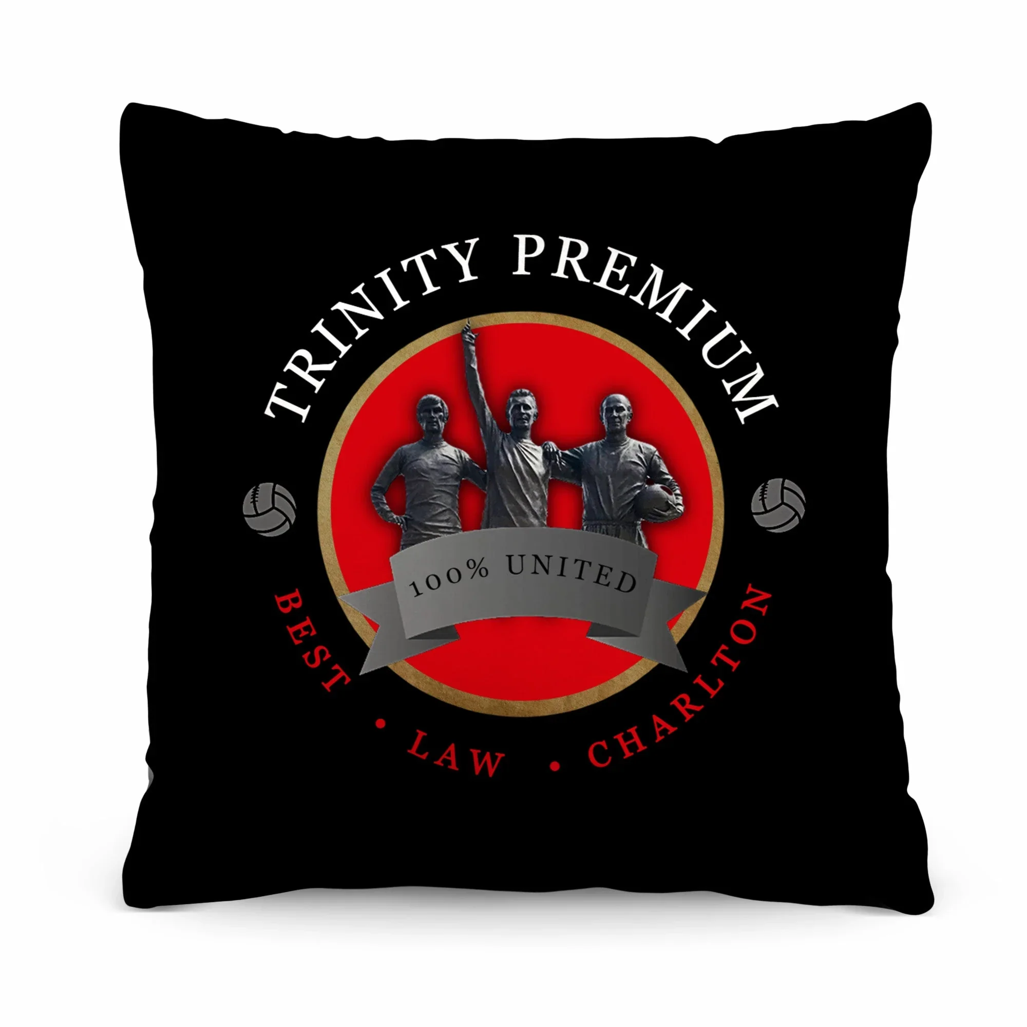 Manchester United Trinity - Football Legends - Cushion 10inch - £13.99