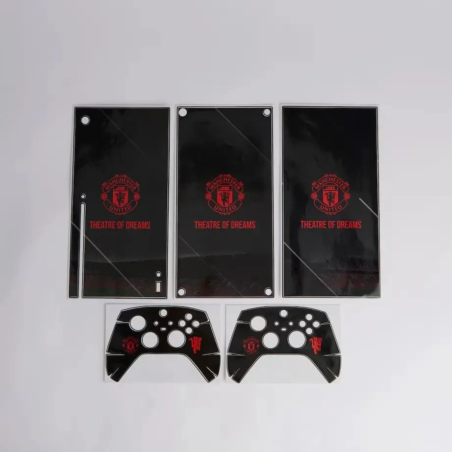Manchester United Xbox Series X Console Skin Bundle Black - £30.00
