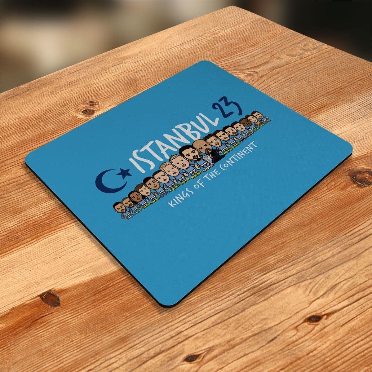 Manchester City Istanbul Champions 23 Mouse Mat - £10.99