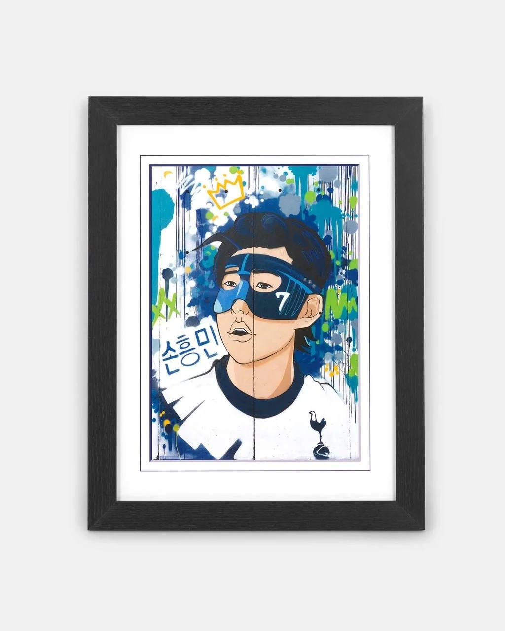 Spurs Son Graffiti Collection Animated Framed Print - £15