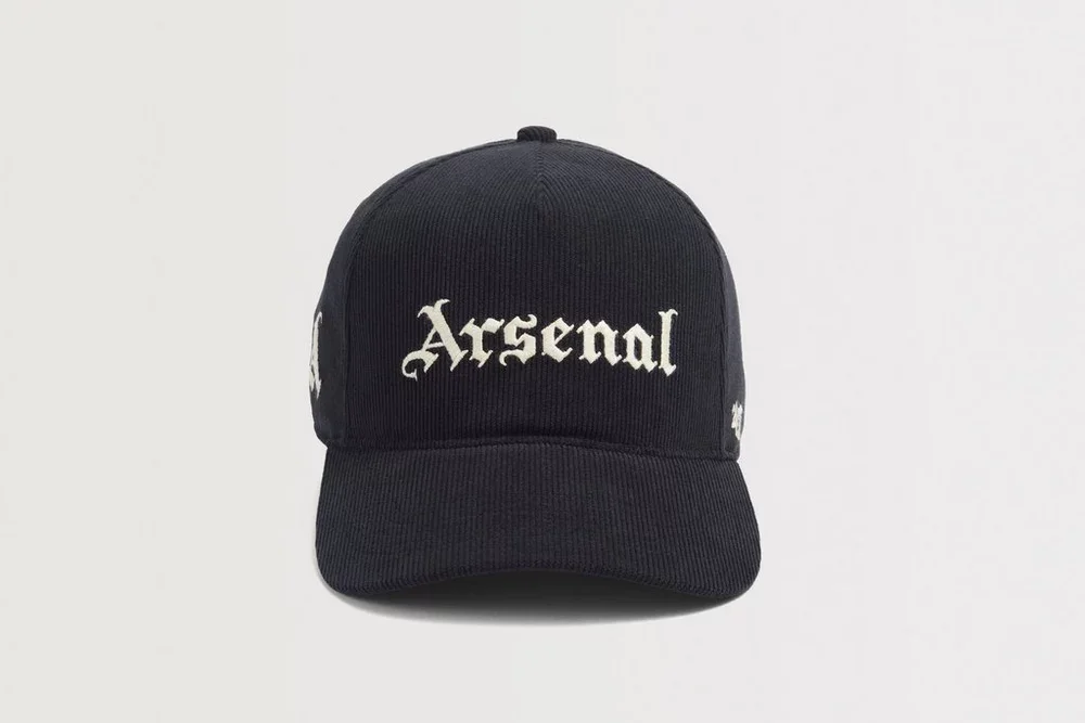 Arsenal 47 Corduroy Gothic Text Cap
 £35.00 