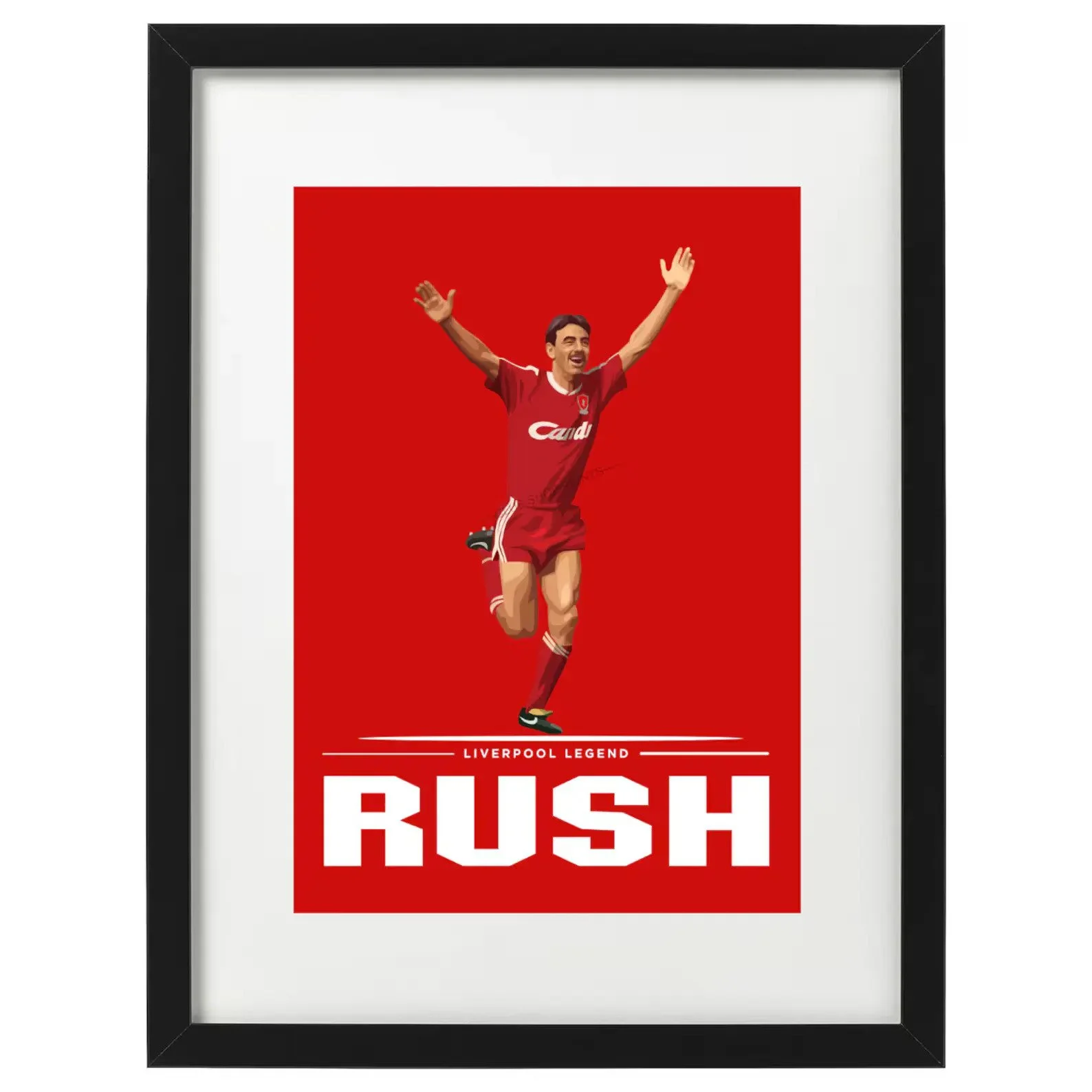 Ian Rush A4 Art Print - £9.99 