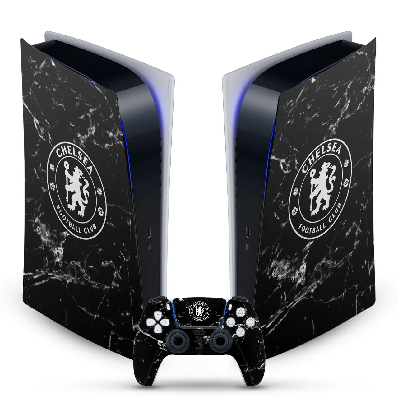 Chelsea FC Art Black Marble Vinyl Sticker Skin Decal Cover for Sony PS5 Digital Edition Bundle
 £27.95 