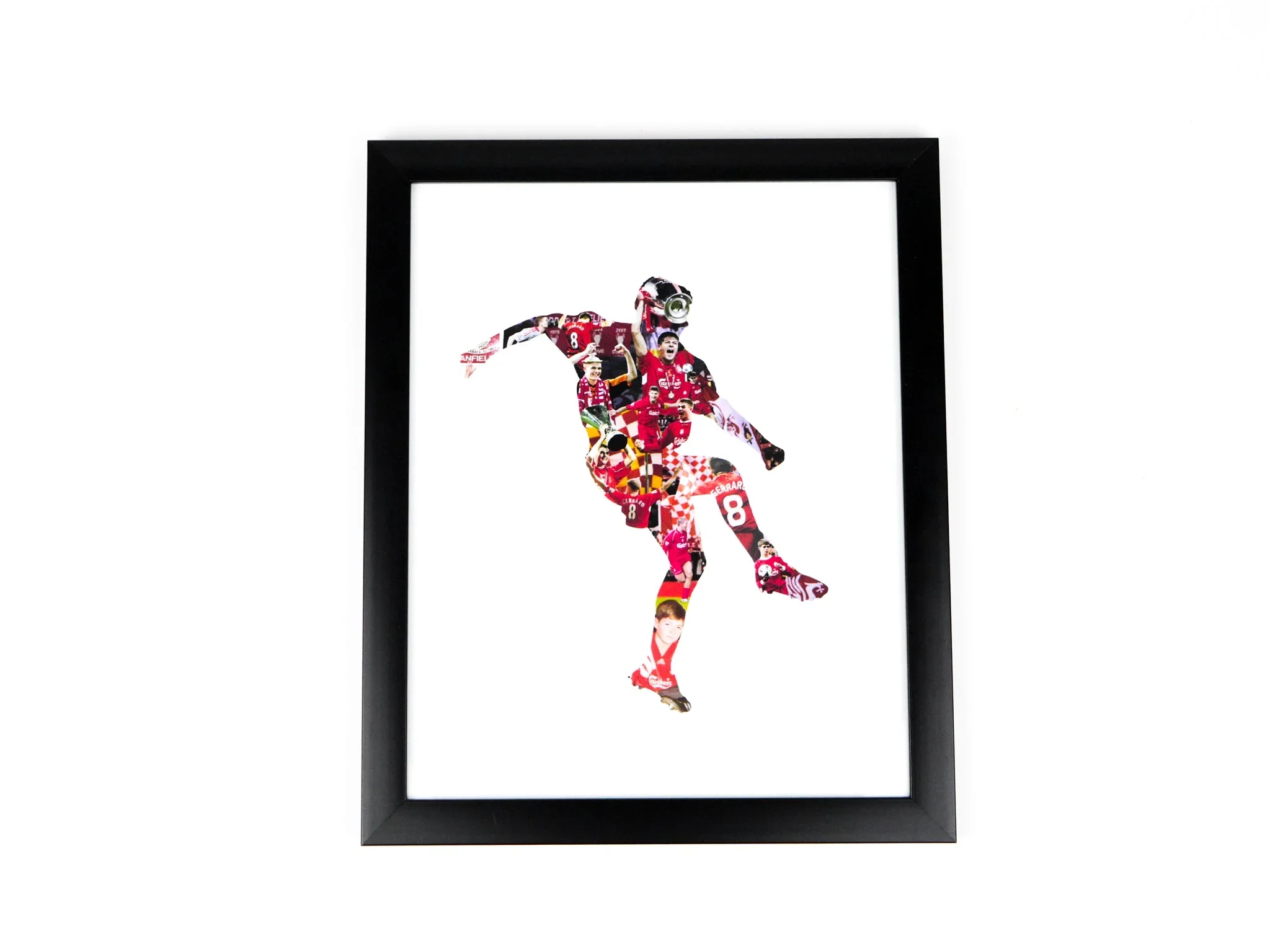 Steven Gerrard Poster - Iconic Moments Art Print 10 x 8 Inch Framed
 £18.00 