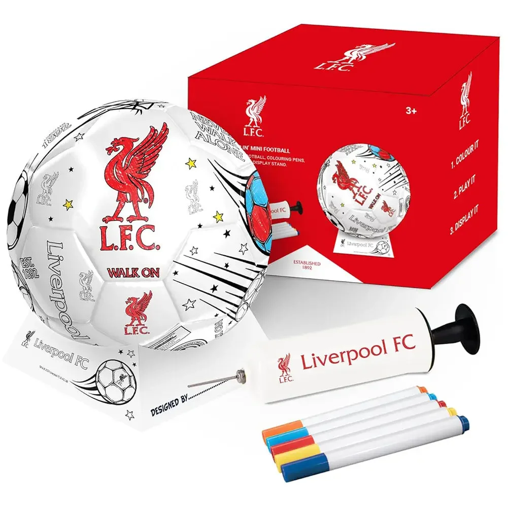Liverpool FC ‘Colour In’ Mini Football Set - £16.99
