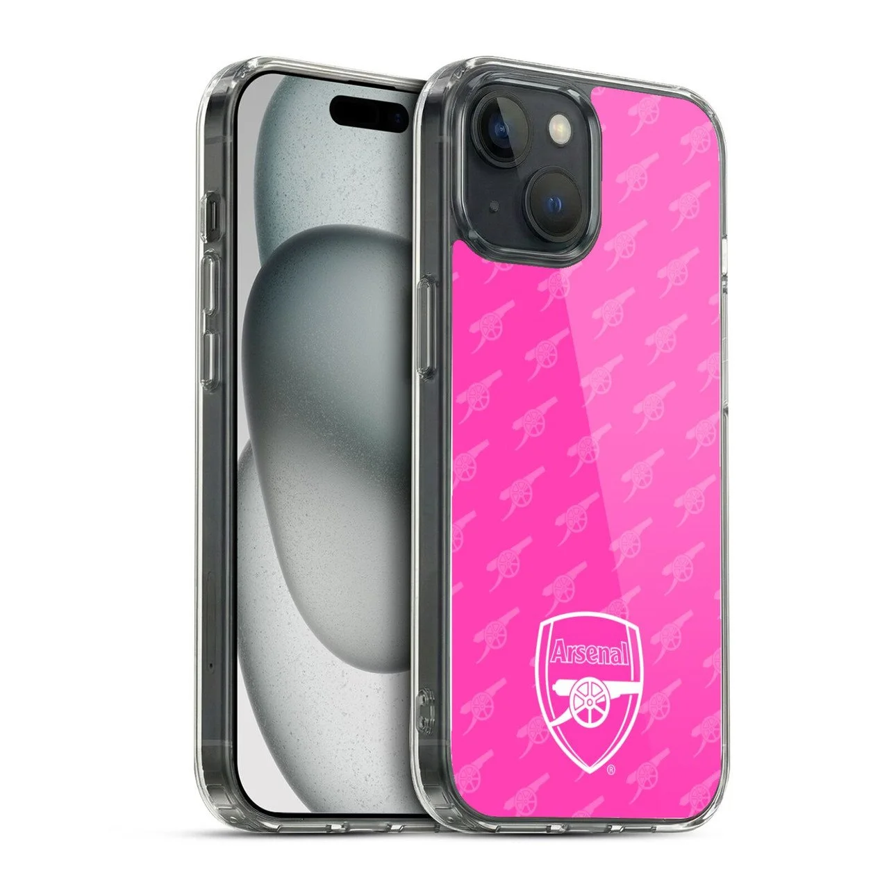 Arsenal FC Pink Soft Gel Case for Apple iPhone 15 & MagSafe
 £21.95  