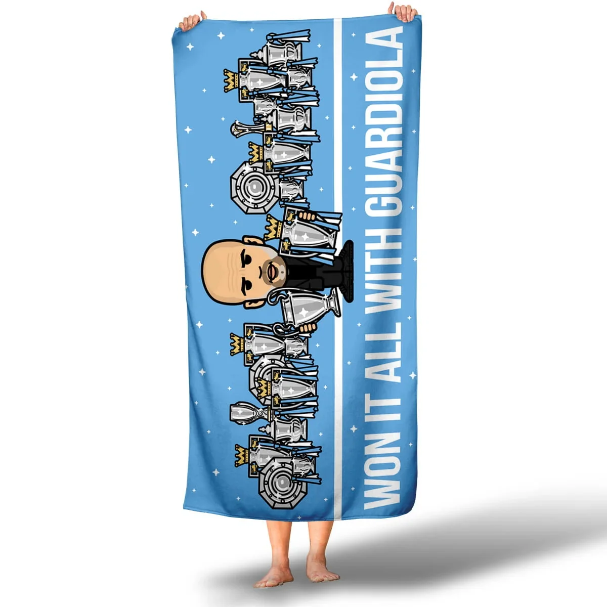 Won It All With Guardiola Manchester City FC Towel
 £29.99  