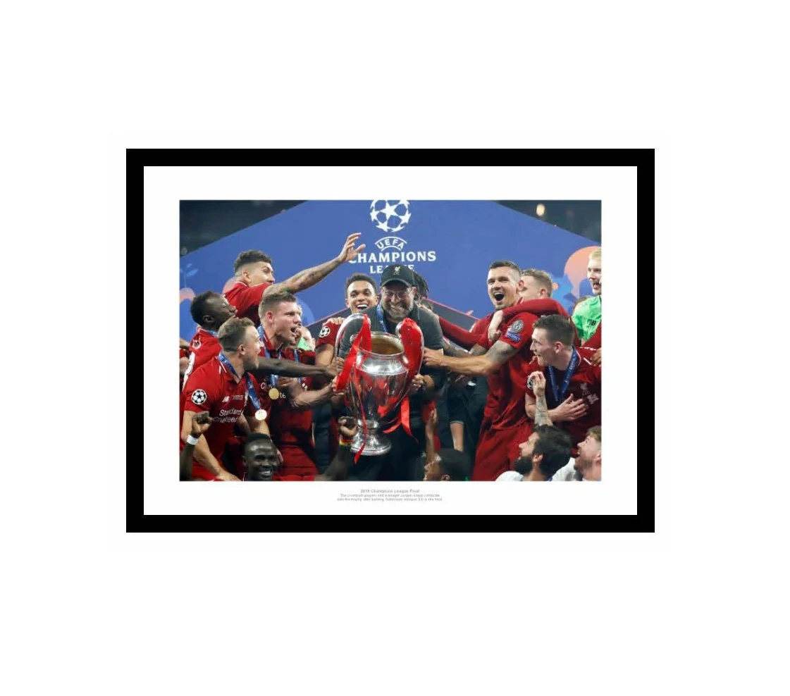 Jurgen Klopp Liverpool 2019 Champions League Final Photo 24" x 18" Framed
 £55.00 