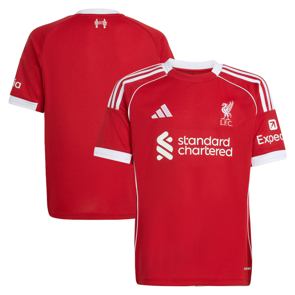 Liverpool 25/26 Home Football Shirt Jnr - £60.00