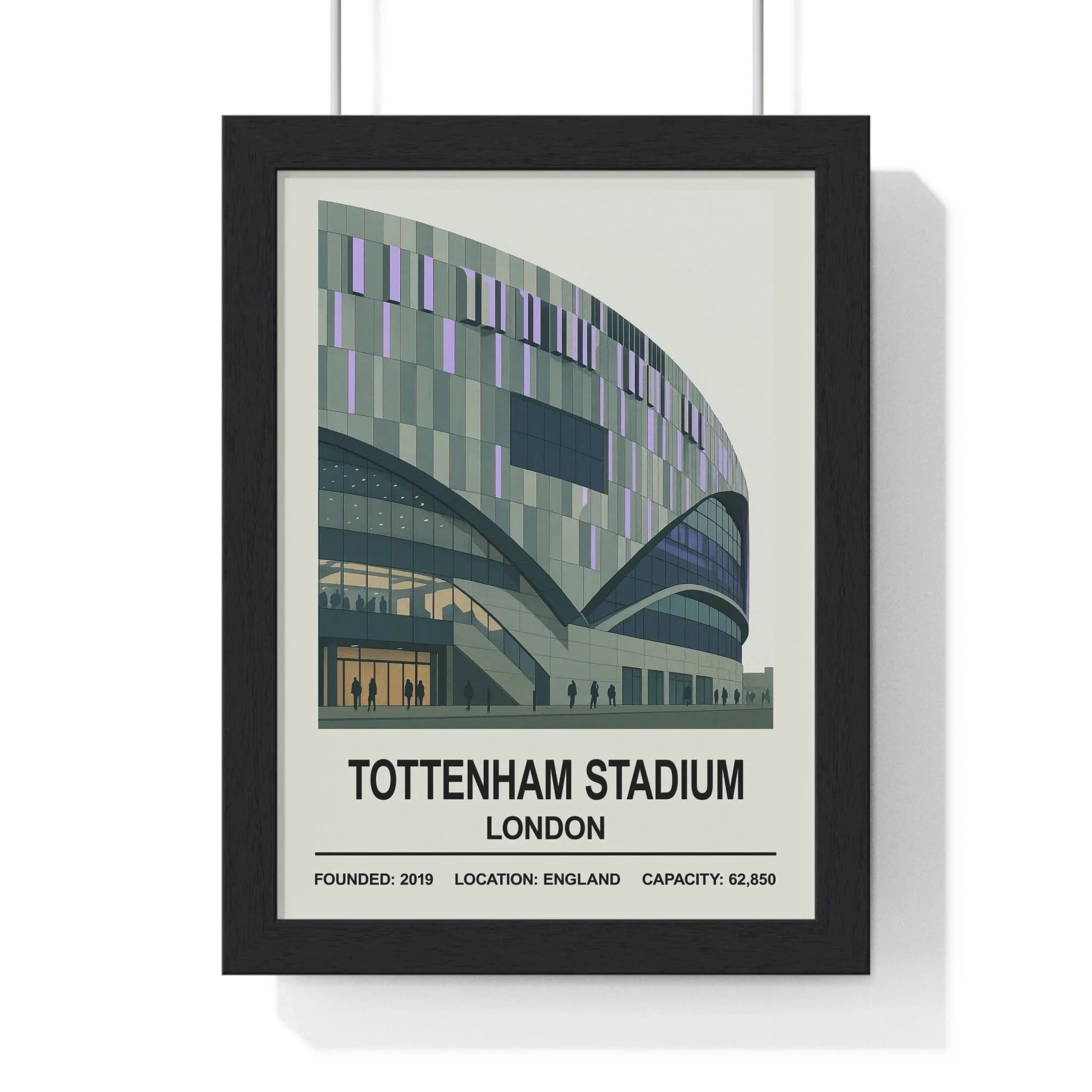 Tottenham Hotspur Stadium Poster Print A3 Framed
 £29.99 