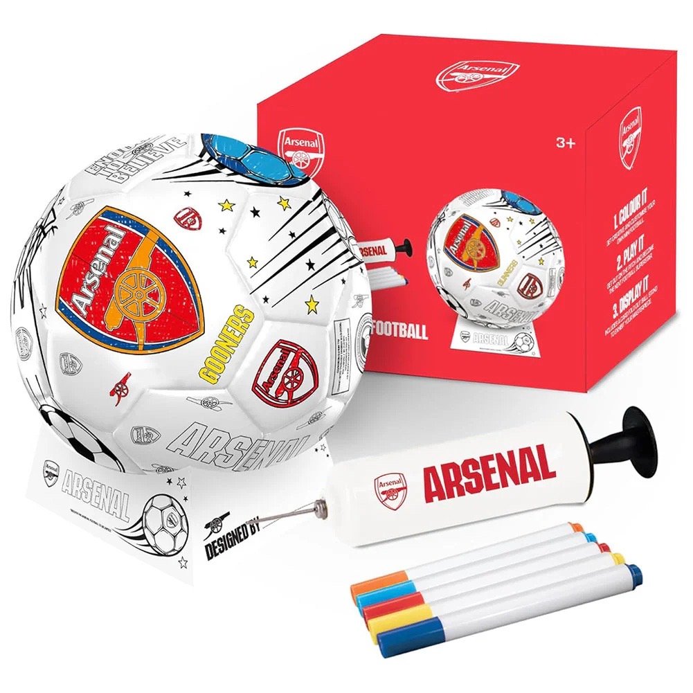 Arsenal FC 'Colour in' Mini Football Set -£15.21