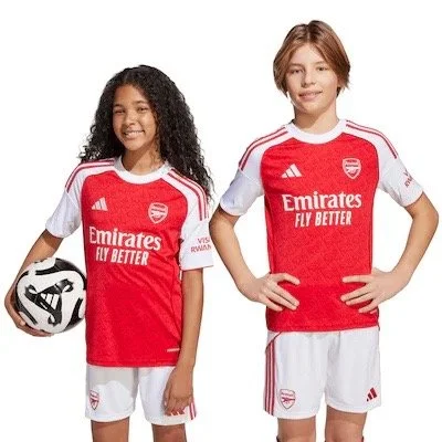 Arsenal adidas Home Shirt 2025-26 - Kids -£60