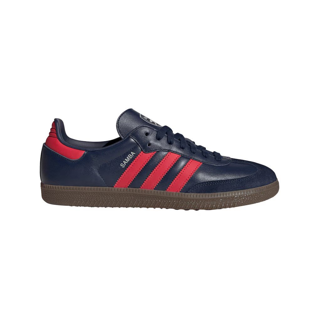 Arsenal adidas Originals Samba - Indigo - £100.00