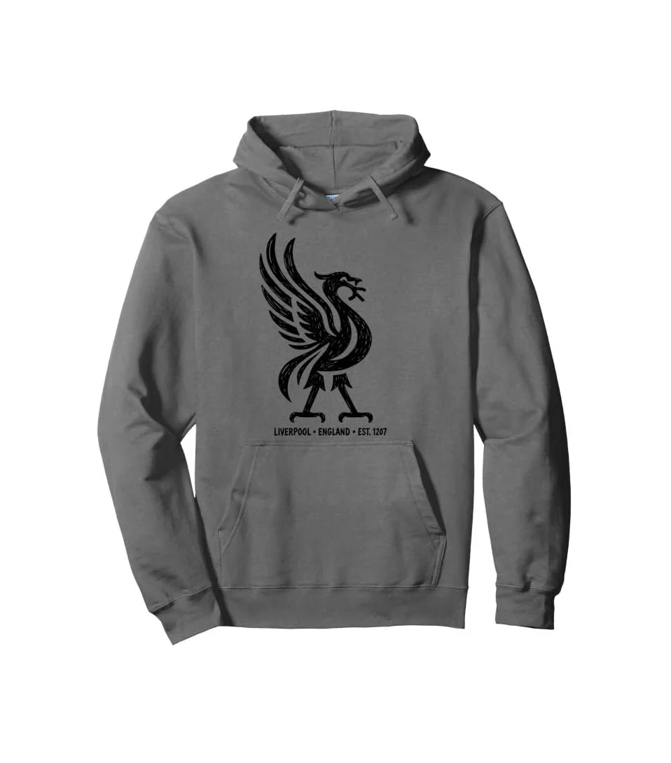 Liverpool England Est. 1207 Liverbird Hoodie
 £24.59  