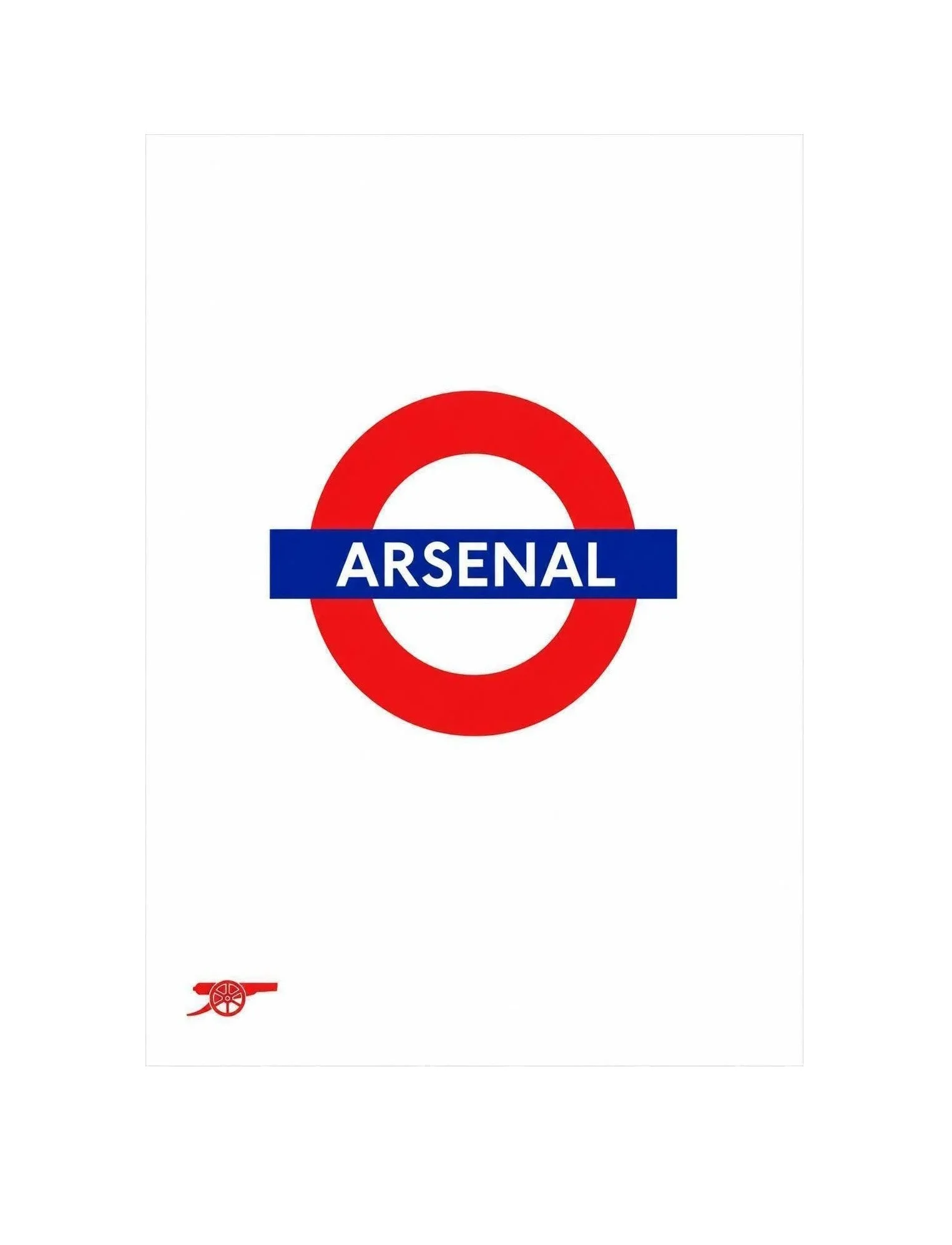 Arsenal London Underground A3 Print
 £19.99 