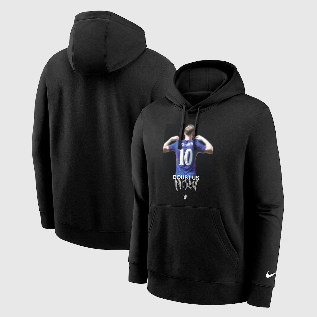 Chelsea Nike Doubt Us Now Graphic Hoodie - Black - £65.00