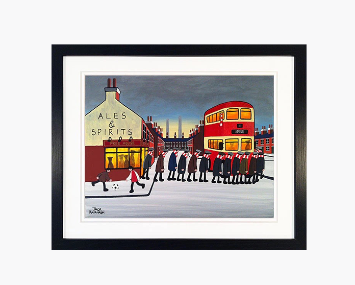 Jack Kavanagh - Arsenal - Going To The Match framed print
£50.00