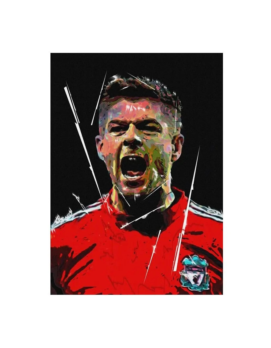 Steven Gerrard Abstract Liverpool FC 
Premium Poster 50cm x 70cm
 £23.92 