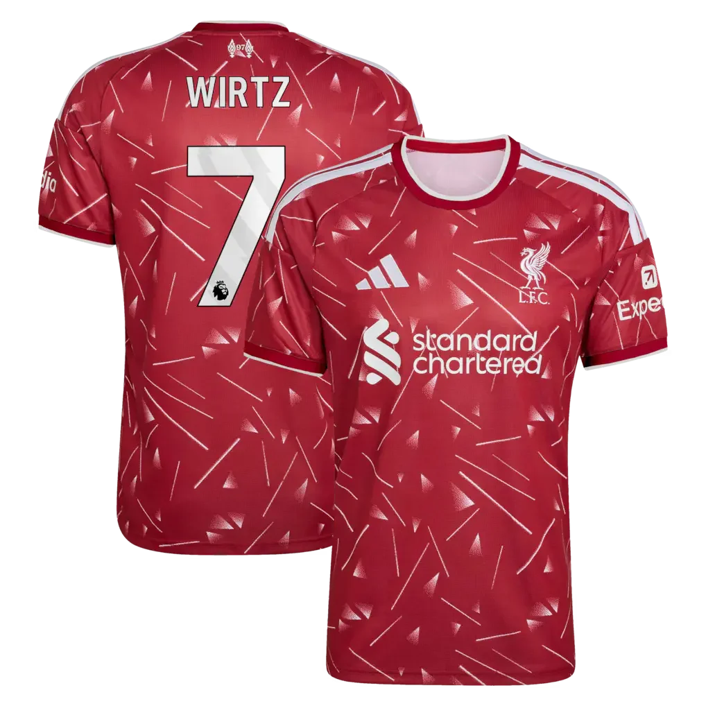 Liverpool adidas Home Shirt 2026-27 | Wirtz 7
 £85.00  
 