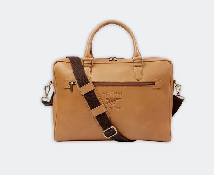 Arsenal Premium Leather Laptop Bag - 
£140.00