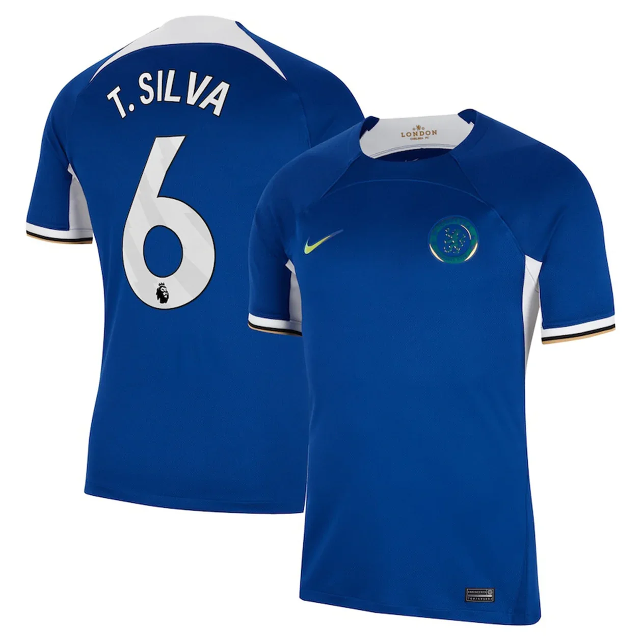 Thiago Silva Chelsea FC No.6 Jersey 2023/24 - £49.99