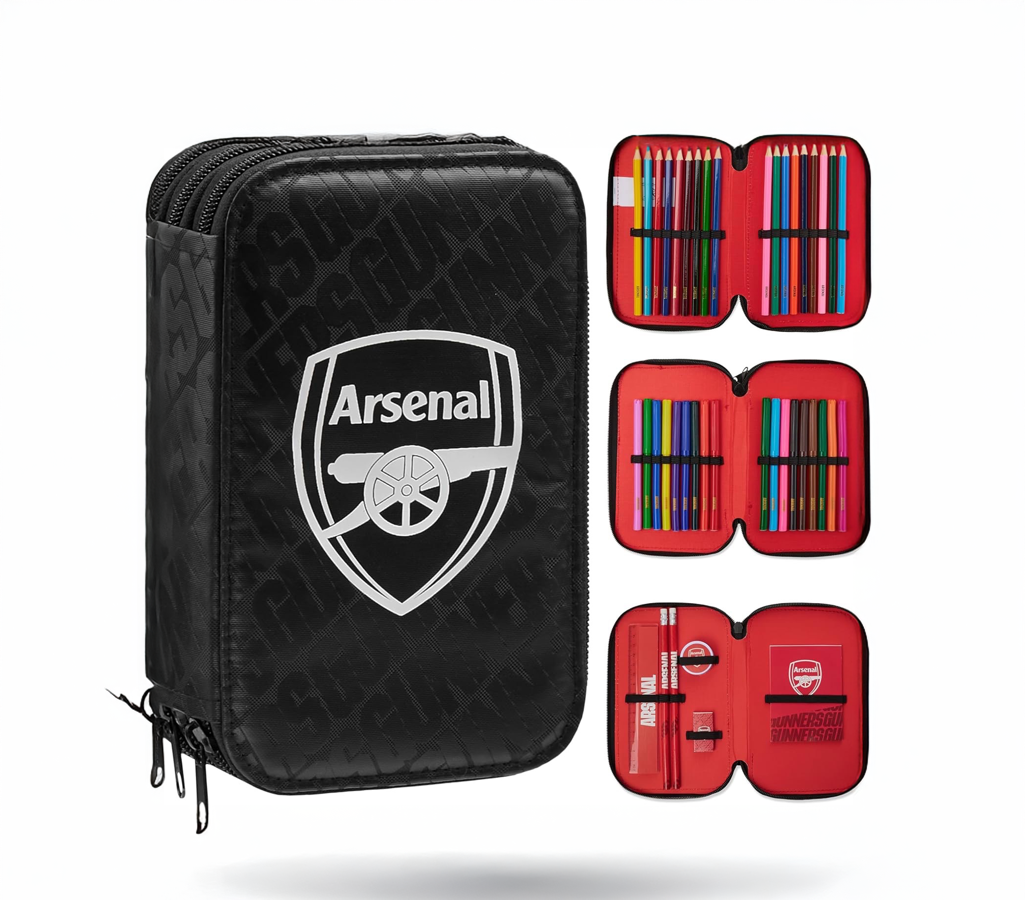 Arsenal F.C. Filled Pencil Case, Colouring and Stationery Set - £19.99 