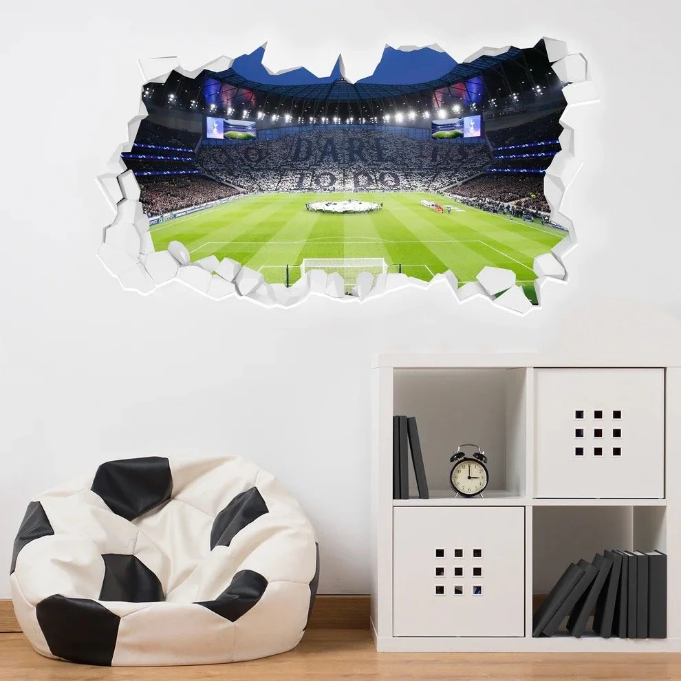 Tottenham Hotspur FC - To Dare Is To Do Stadium Broken Wall Sticker -  £22.99