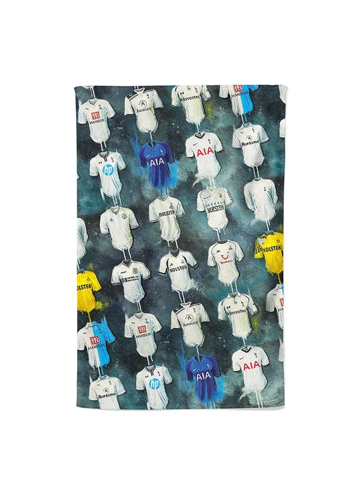 Spurs Shirts Terry Kneeshaw Art Tea Towel
 £24.99  