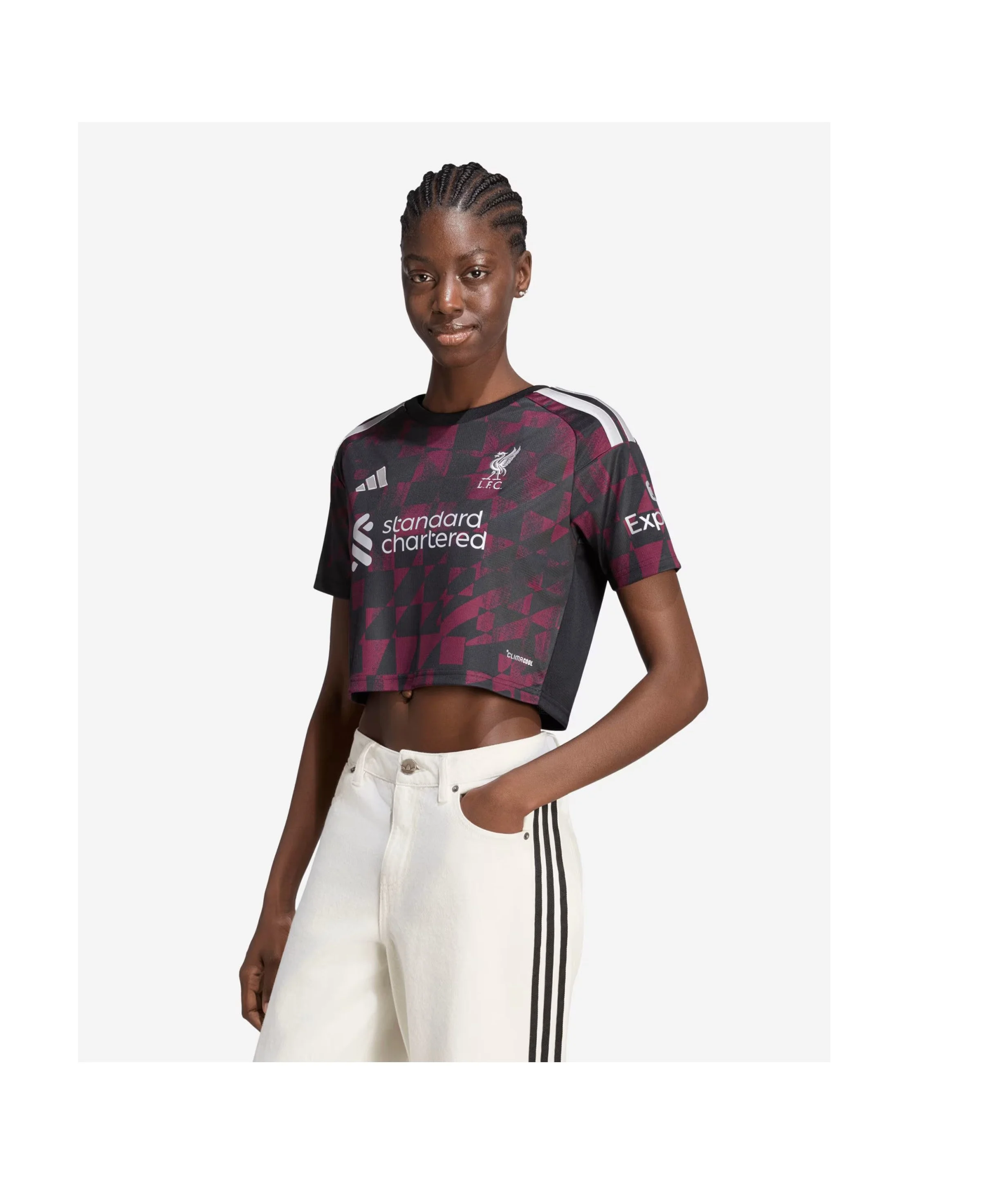 Liverpool adidas Third Shirt 2026-27 Womens  Cropped Shirt
 £75.00  