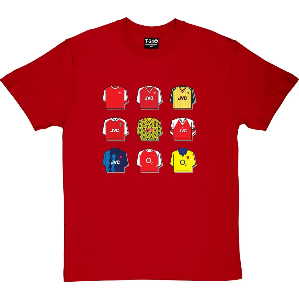 Arsenal Shirt History T-Shirt - £25.00-£30.00
