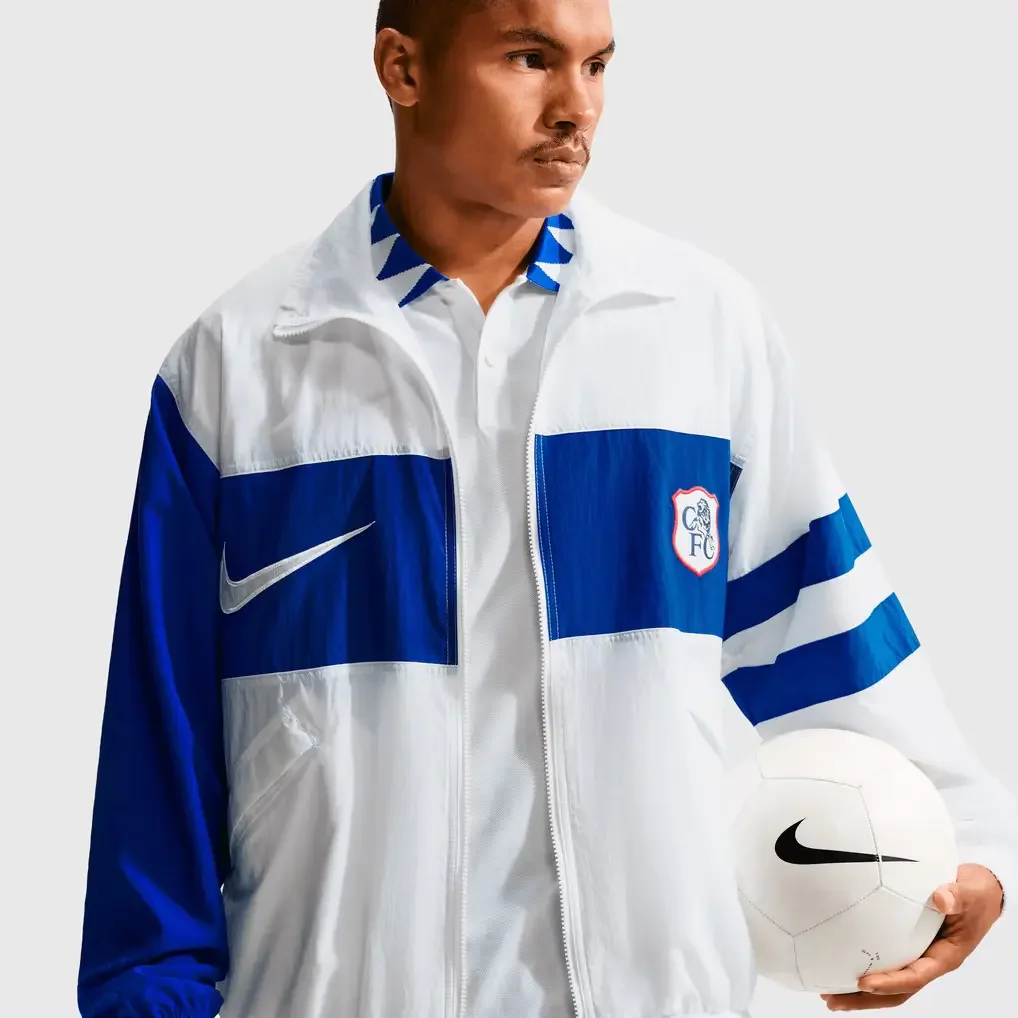 Chelsea Nike i96 Repel Track Jacket - White
 £79.99 