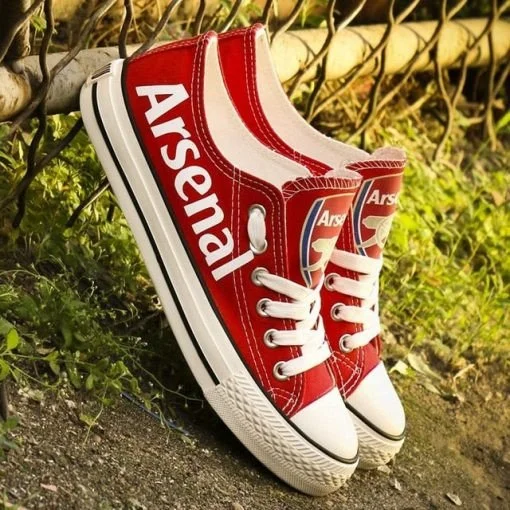 Arsenal FC Red Low Top Shoes V2 - £54.95
