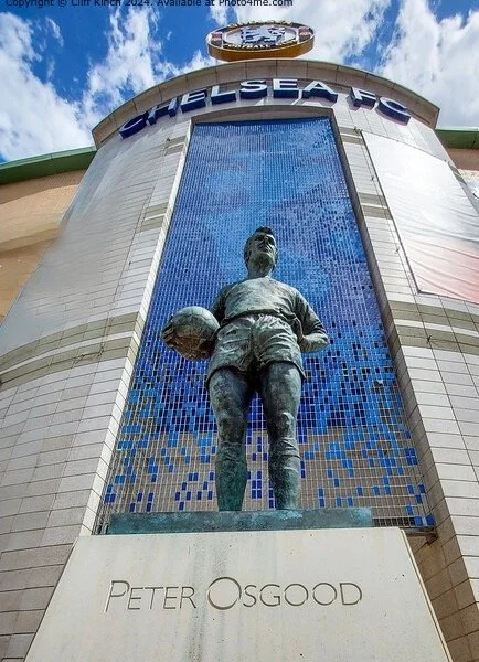 Chelsea FC Stamford Bridge Canvas Print 16x12ins - £55.20