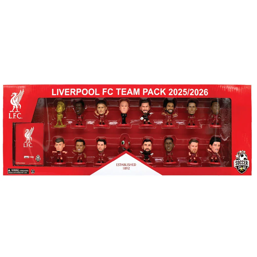 Liverpool FC SoccerStarz Season 25-26 Player Team Pack - £81.95