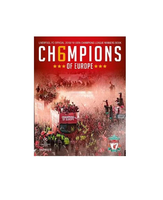 Liverpool FC: CH6MPIONS OF EUROPE: Official Winners Book (Hardback)
 £20.00 